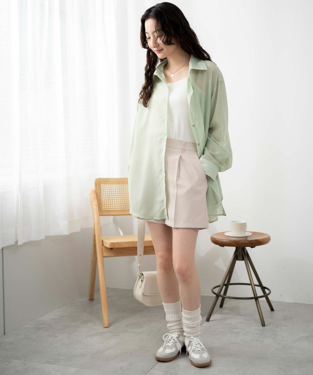 グリーンその他 モデル：163cm F着用