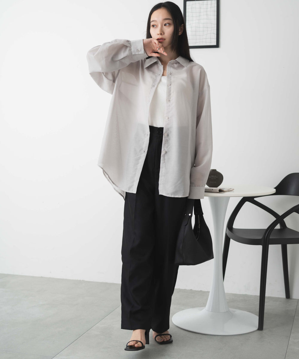 Lグレー モデル：161cm F着用