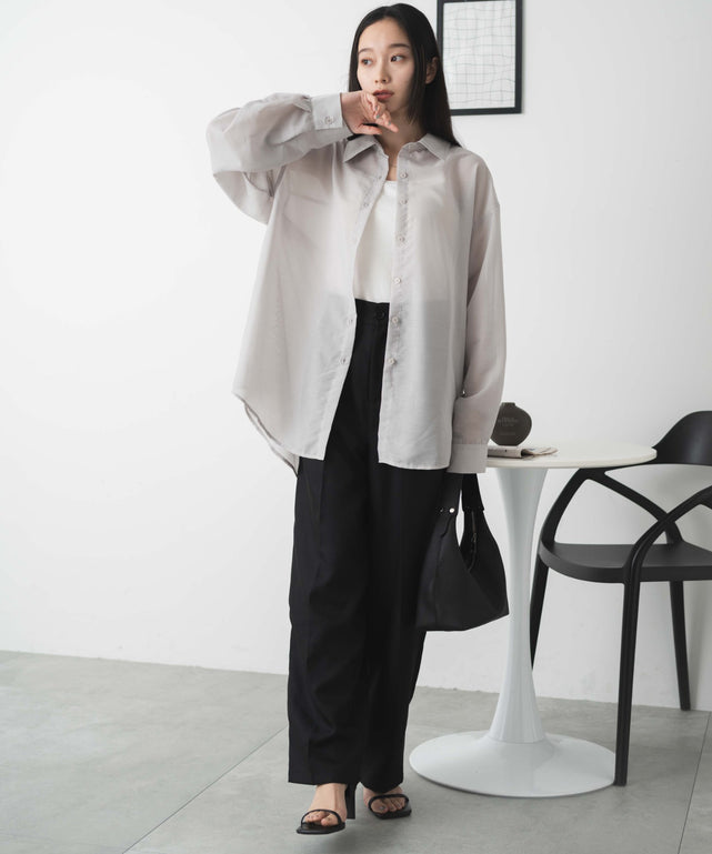 Lグレー モデル：161cm F着用