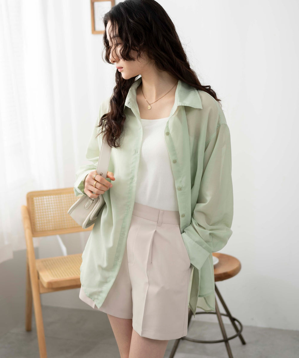 グリーンその他 モデル：163cm F着用