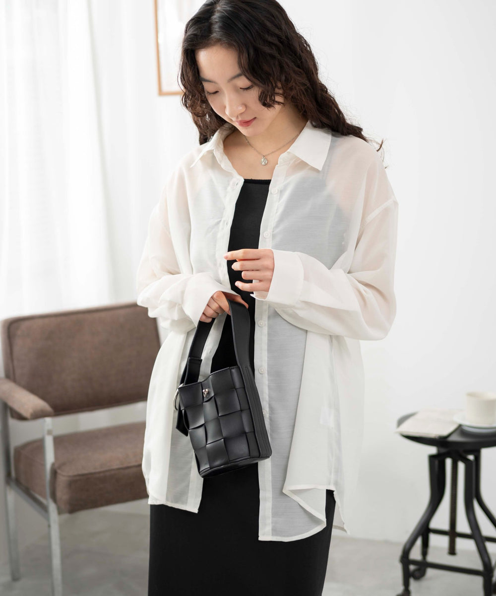 ホワイト モデル：163cm F着用