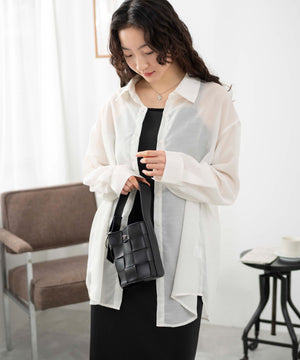 ホワイト モデル：163cm F着用