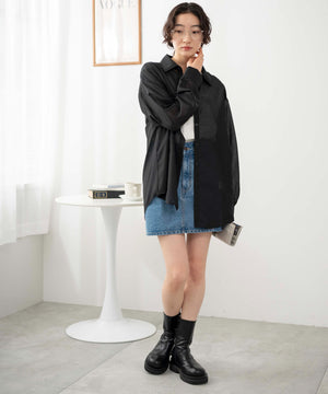 ブラック モデル：163cm F着用