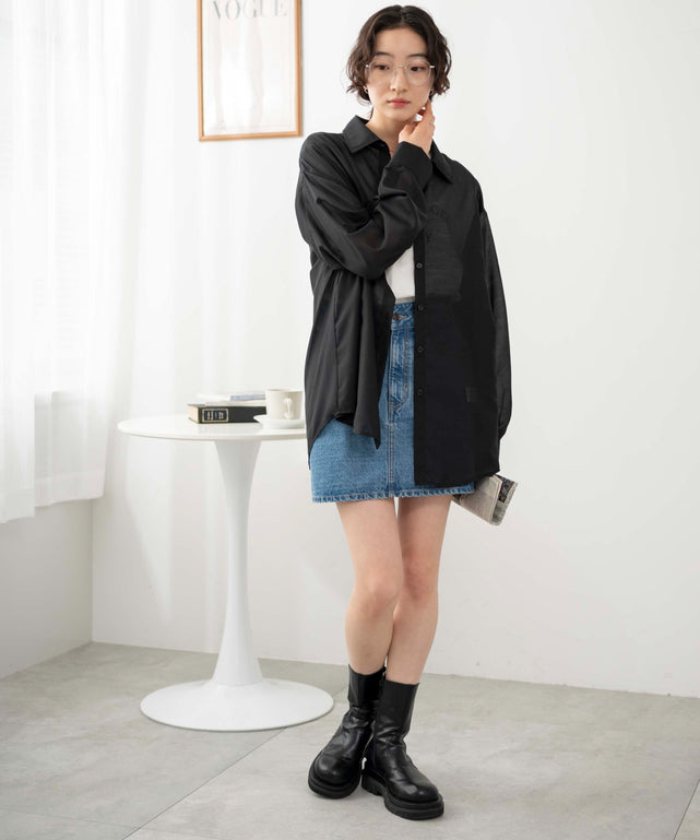 ブラック モデル：163cm F着用