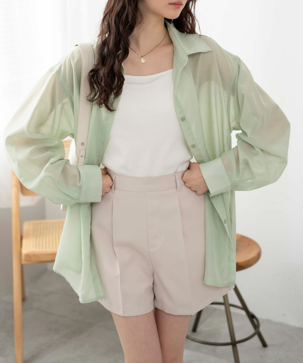 グリーンその他 モデル：163cm F着用