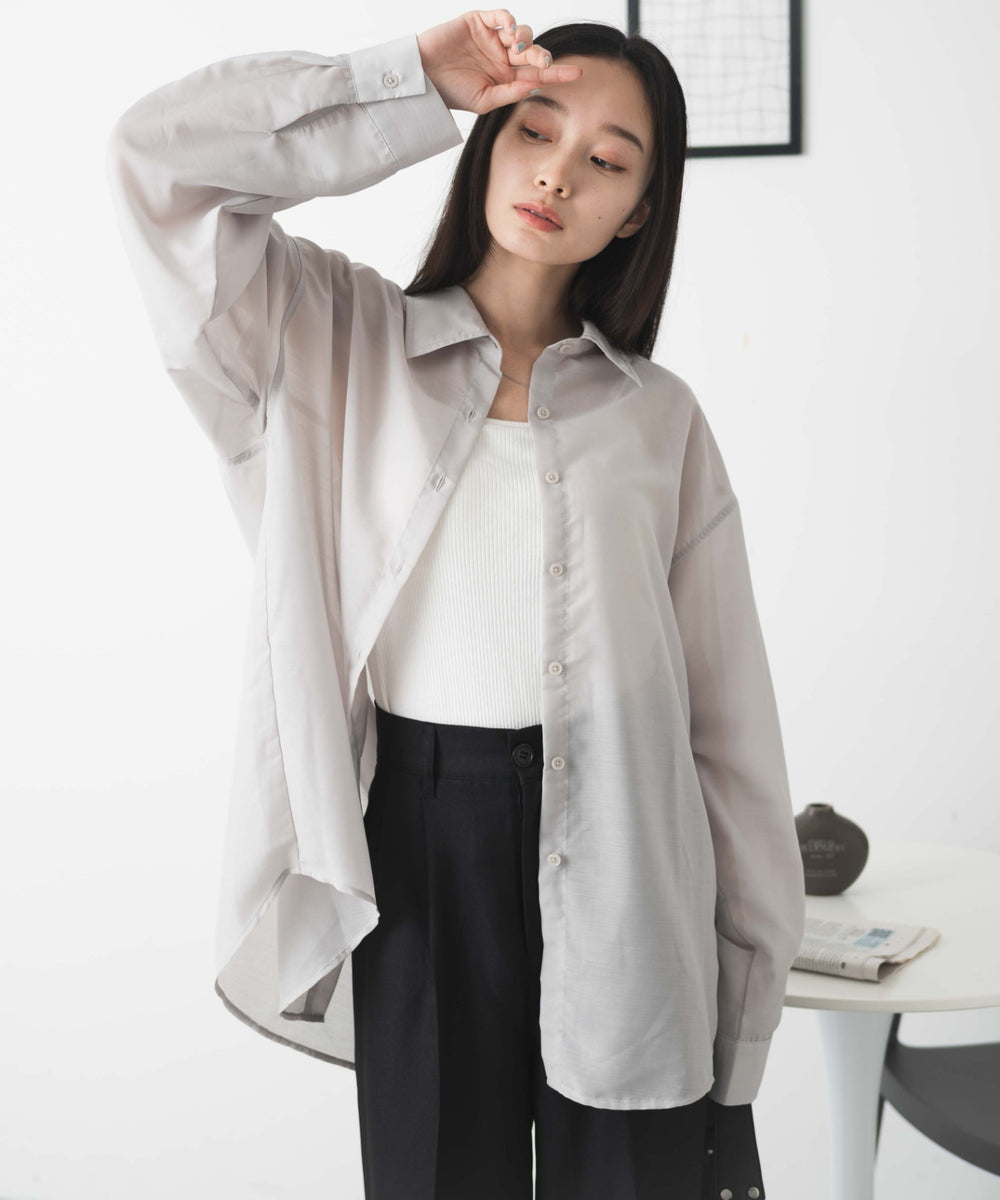 Lグレー モデル：161cm F着用