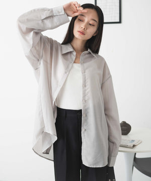 Lグレー モデル：161cm F着用