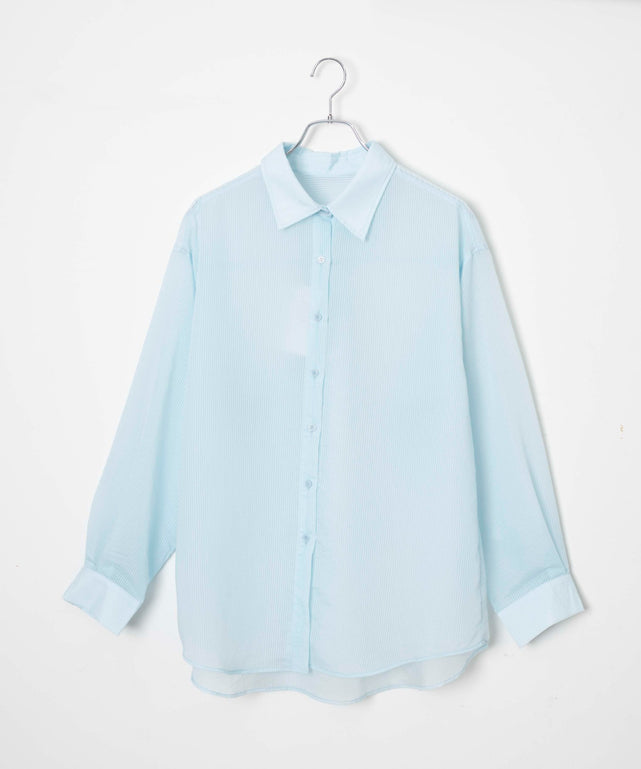 ブルー系ストライプ