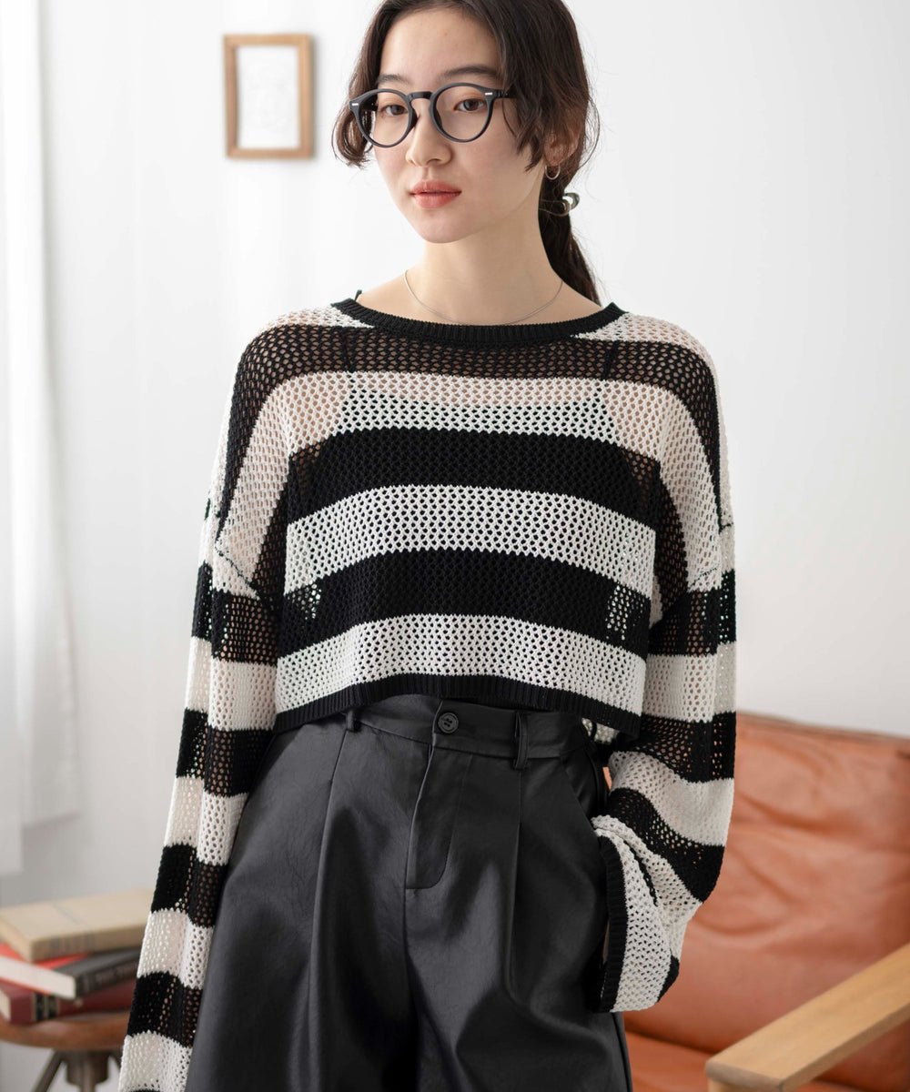 ブラックボーダー　モデル:163cm F着用