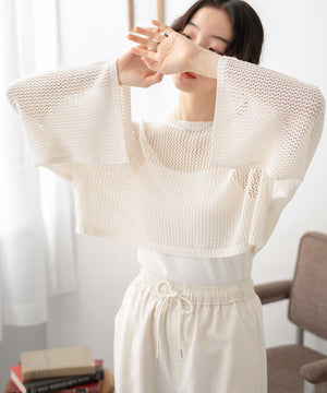 ホワイト　モデル:163cm F着用