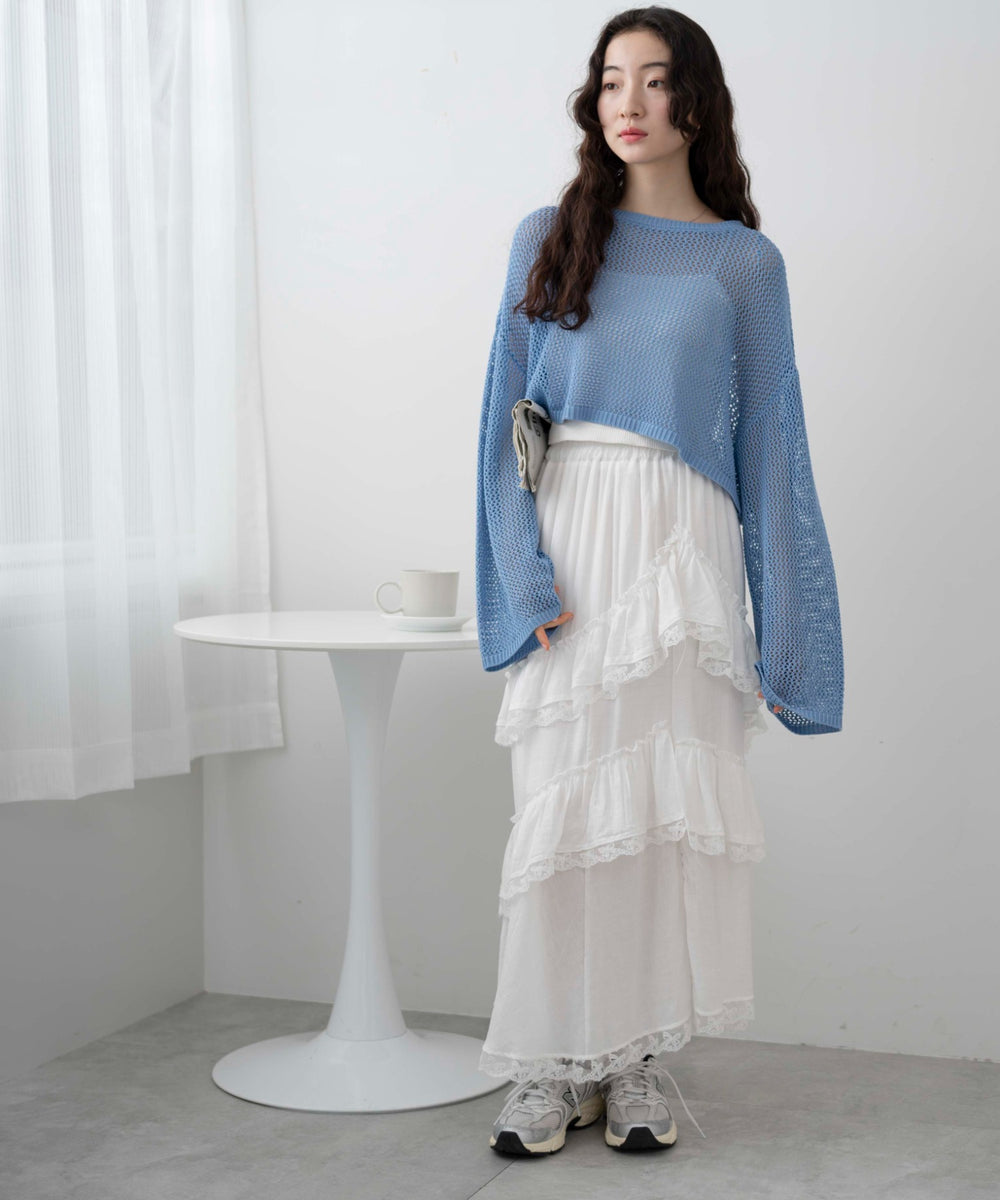 ブルー モデル：163cm F着用