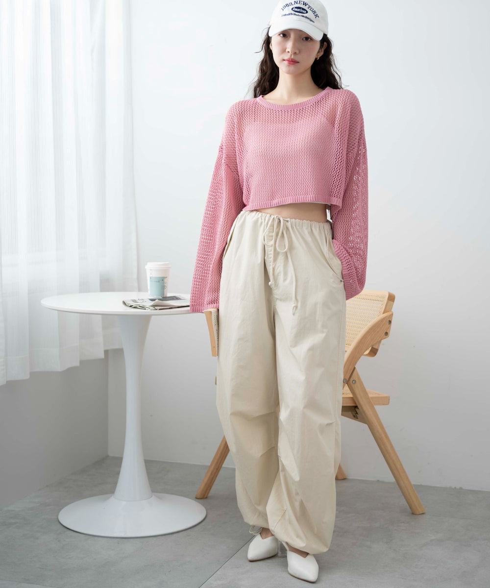 ピンク モデル：163cm F着用