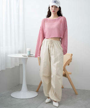 ピンク モデル：163cm F着用