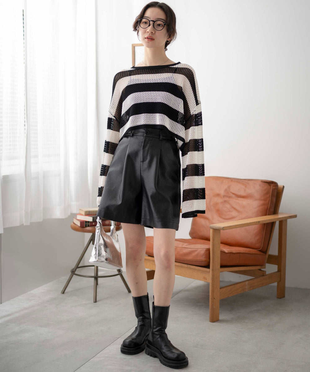 ブラックボーダー　モデル:163cm F着用