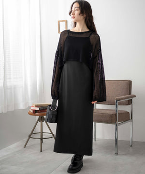 ブラック　モデル:163cm F着用