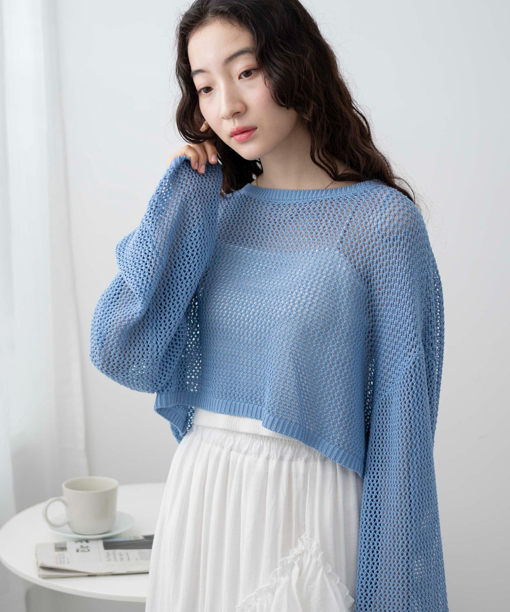 ブルー モデル：163cm F着用