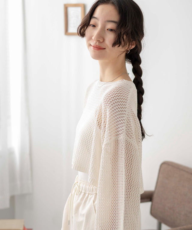 ホワイト　モデル:163cm F着用