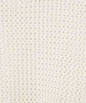 ショートメッシュニットプルオーバー