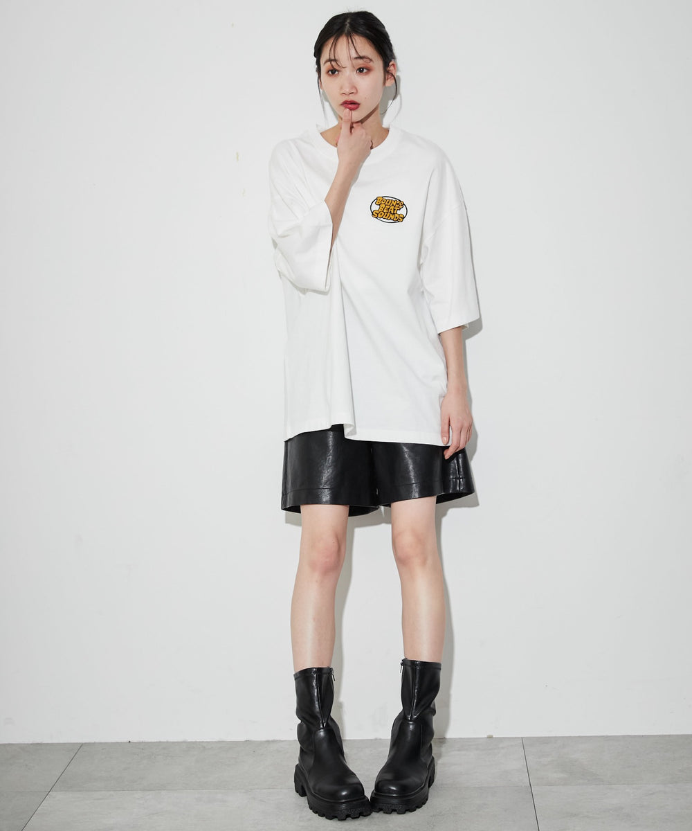 ホワイト モデル：165cm L着用