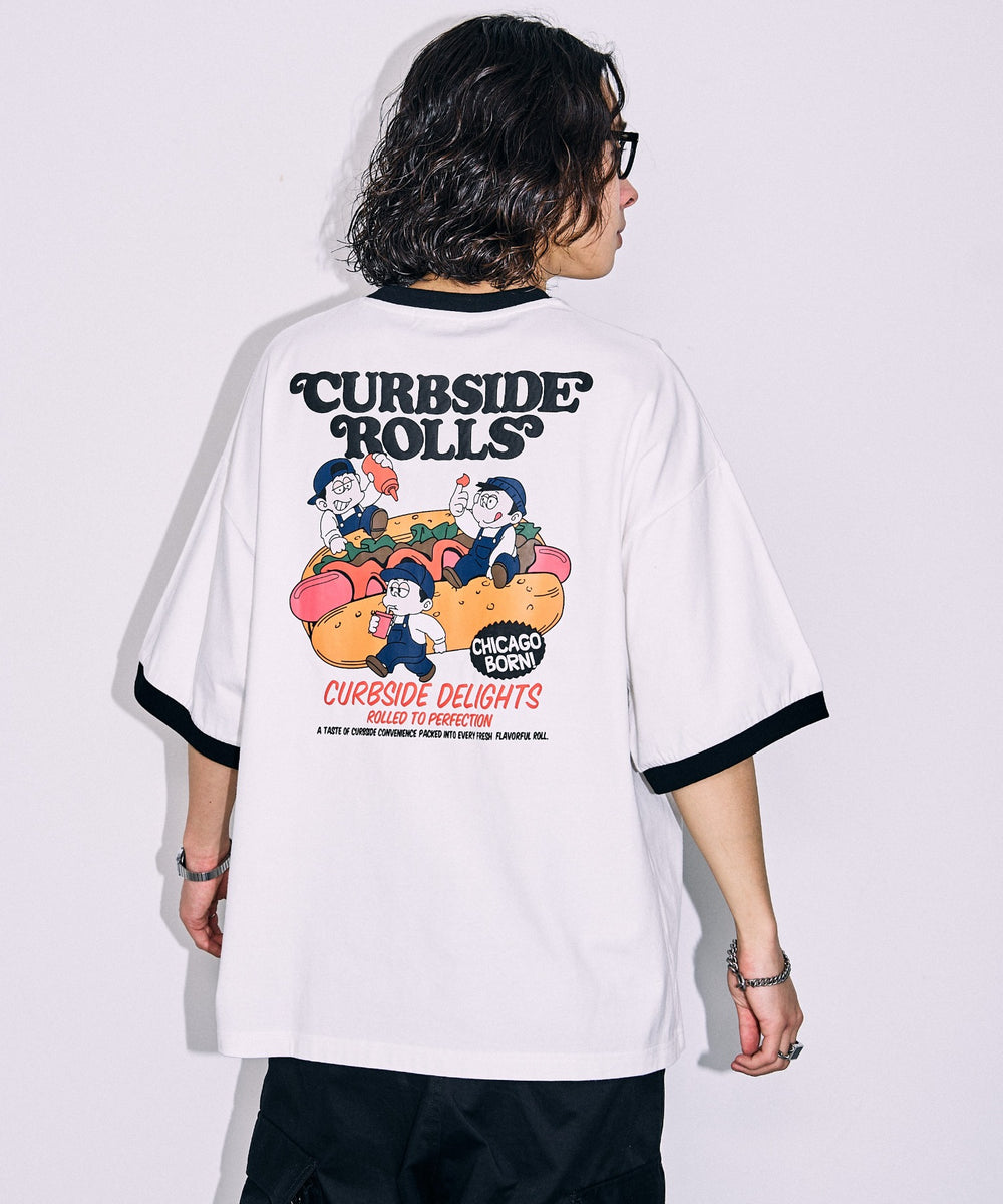 ホワイト モデル：174cm L着用