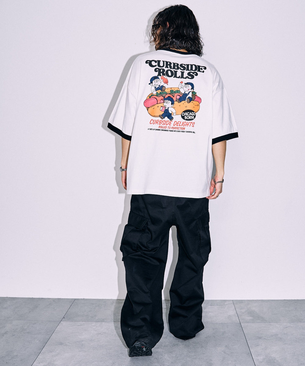 ホワイト モデル：174cm L着用