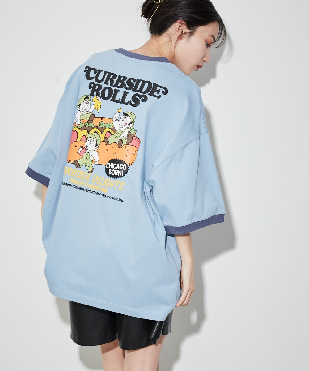 ブルー モデル：165cm L着用