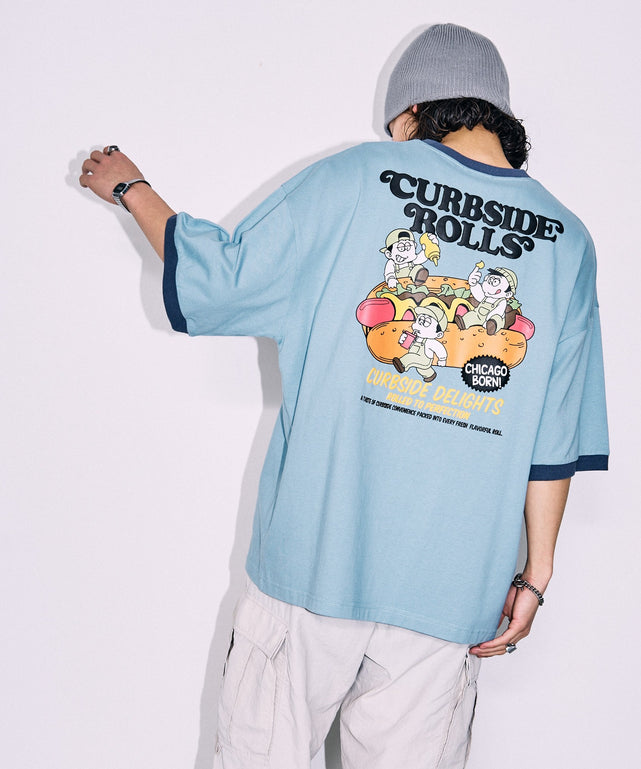 ブルー モデル：174cm L着用