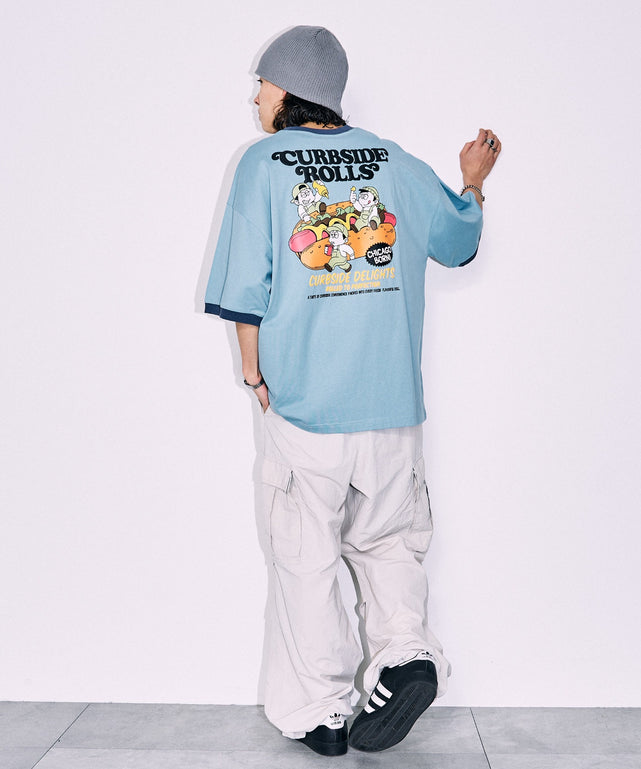 ブルー モデル：174cm L着用