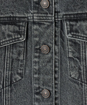 デニムショートベスト