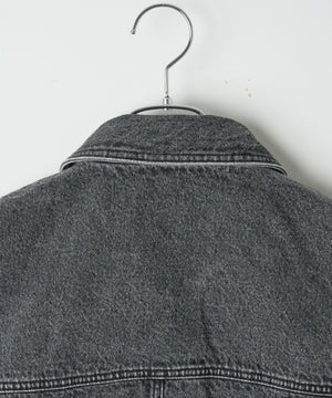 デニムショートベスト