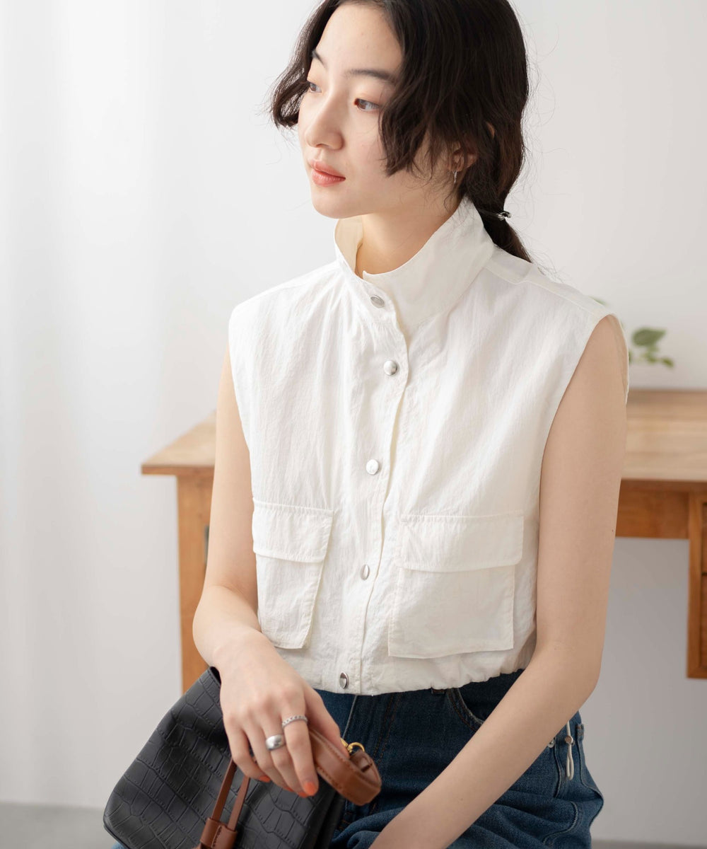 ホワイト　モデル:163cm F着用