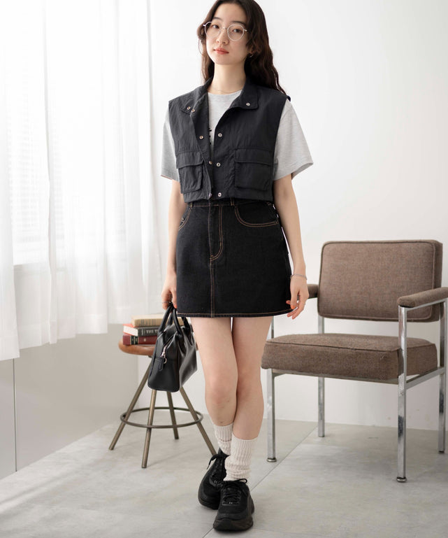 ブラック　モデル:163cm F着用