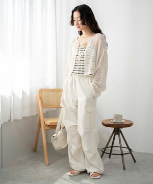 ホワイト モデル：163cm F着用