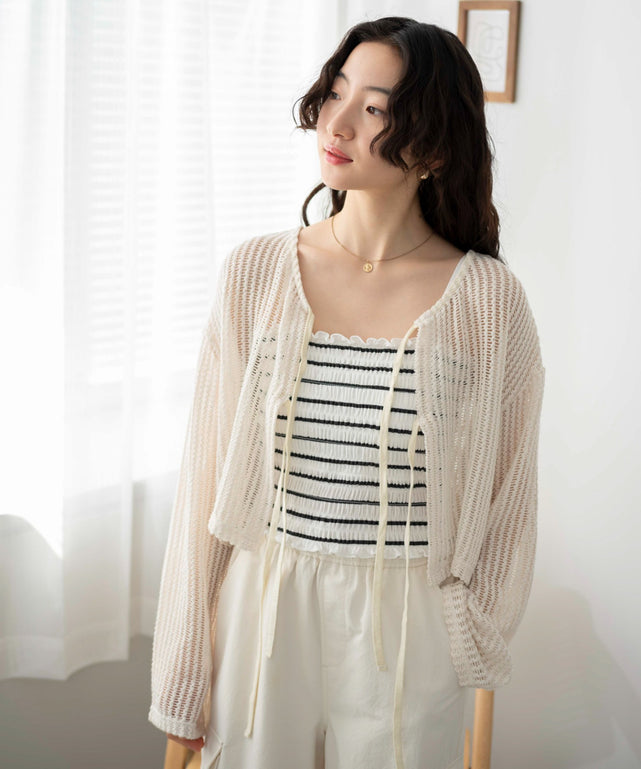 ホワイト モデル：163cm F着用