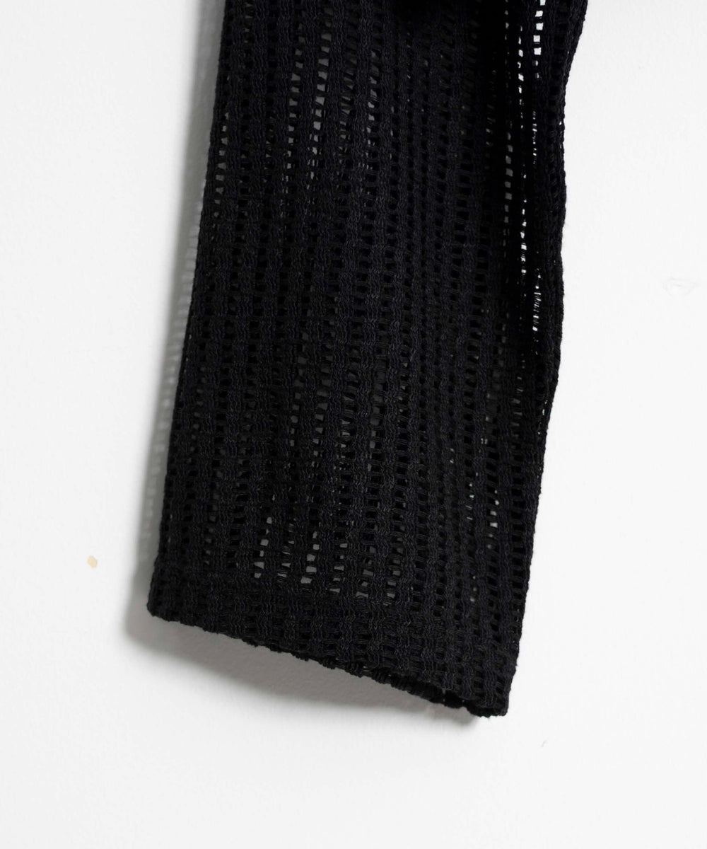 メッシュリボンカーディガン