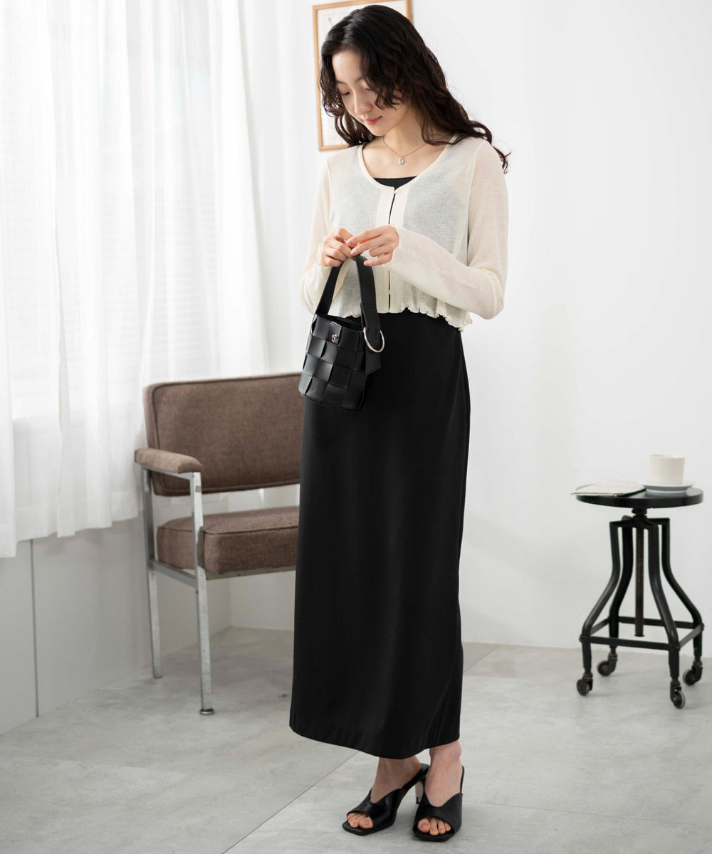 ホワイトアイボリー モデル：163cm F着用