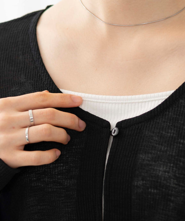 シアーカーディガン