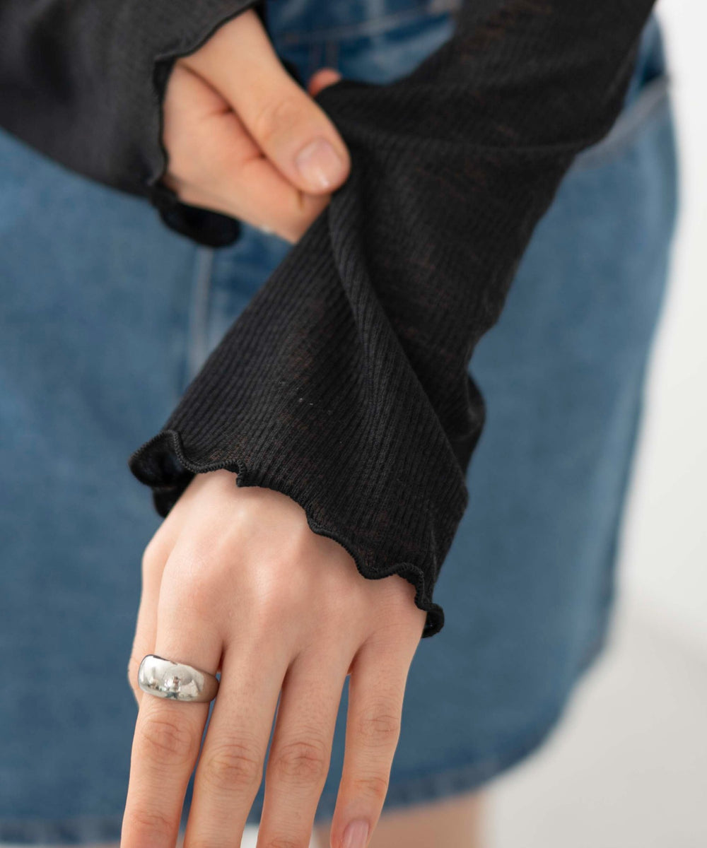 シアーカーディガン