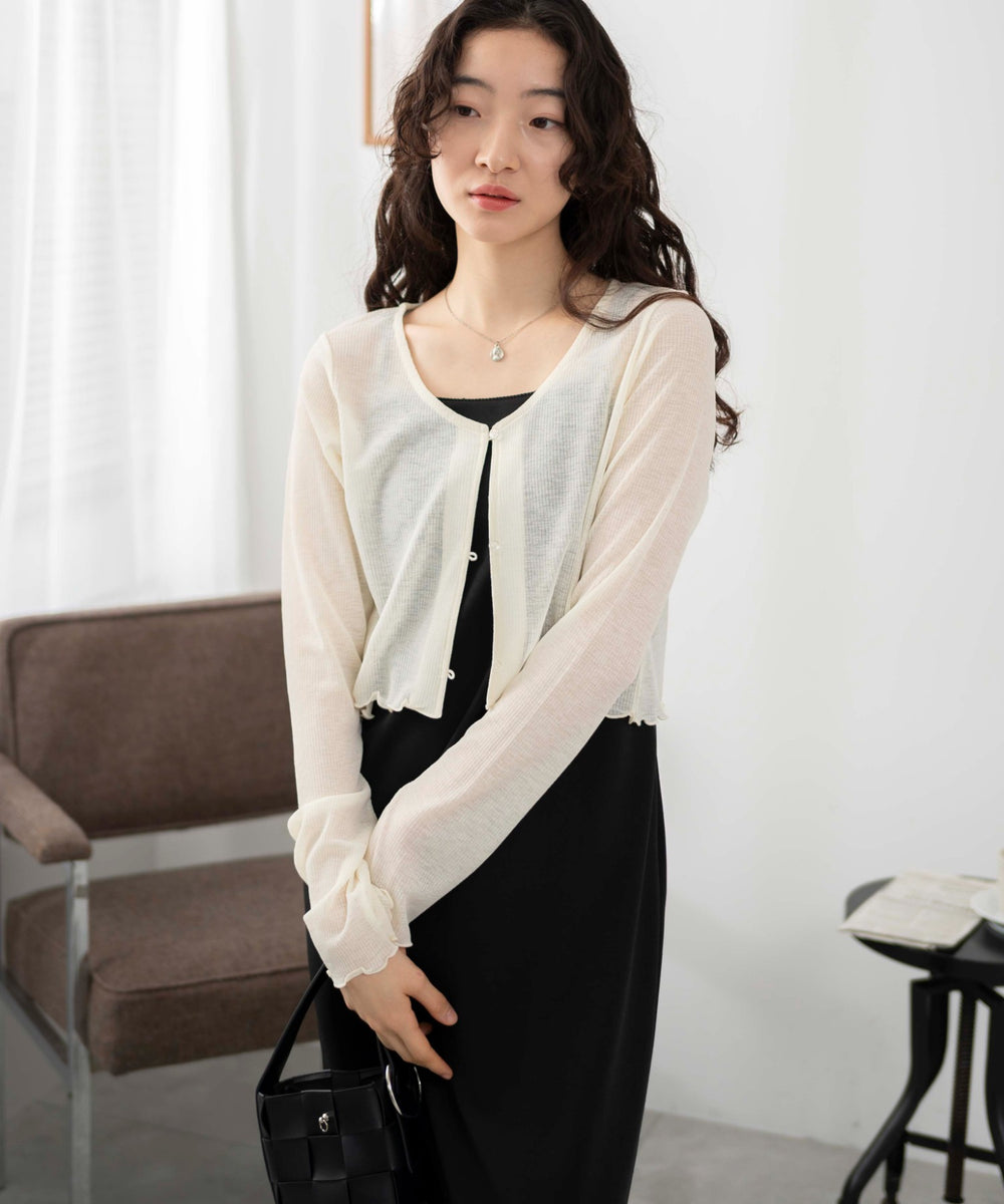 ホワイトアイボリー モデル：163cm F着用