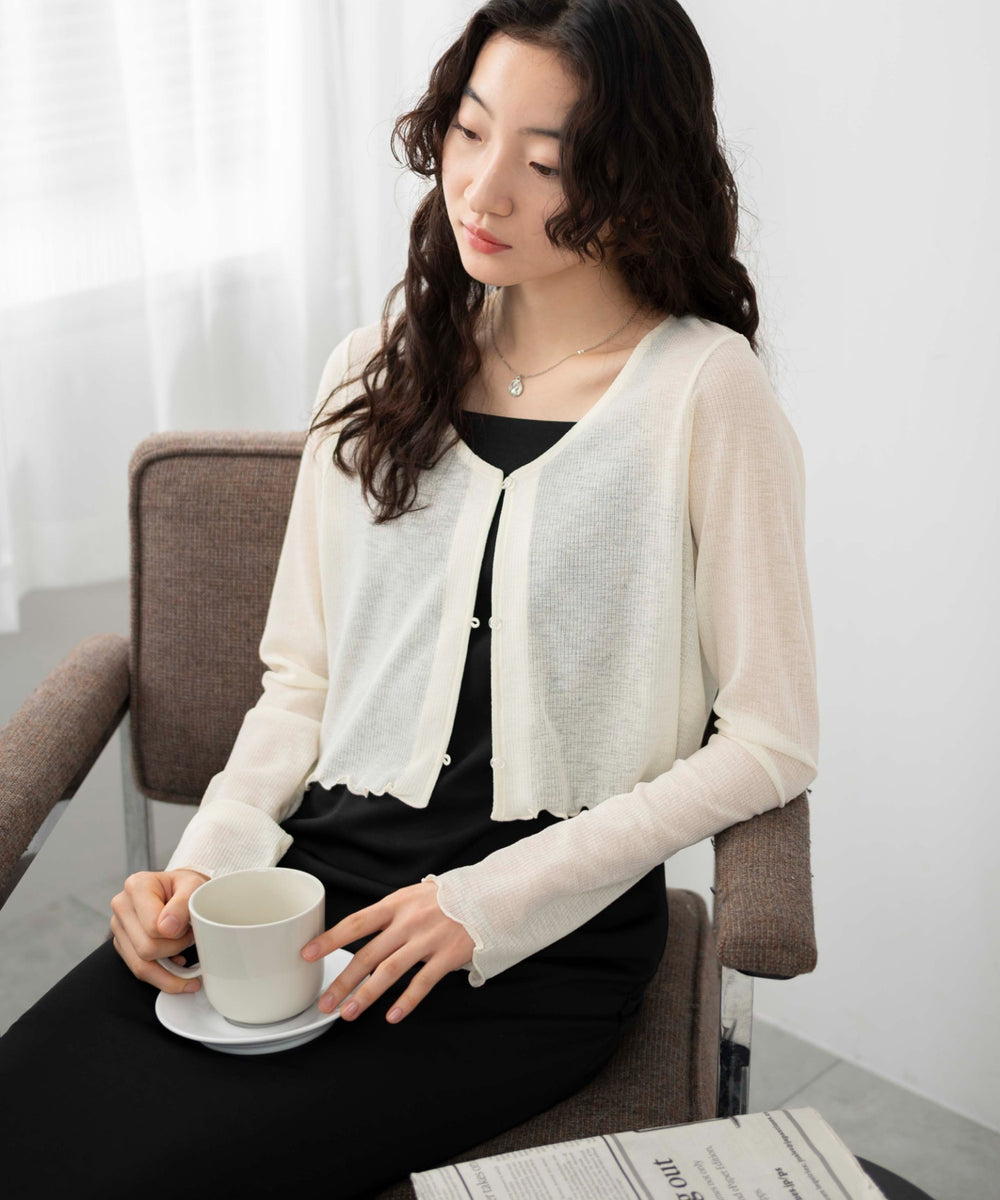 ホワイトアイボリー モデル：163cm F着用