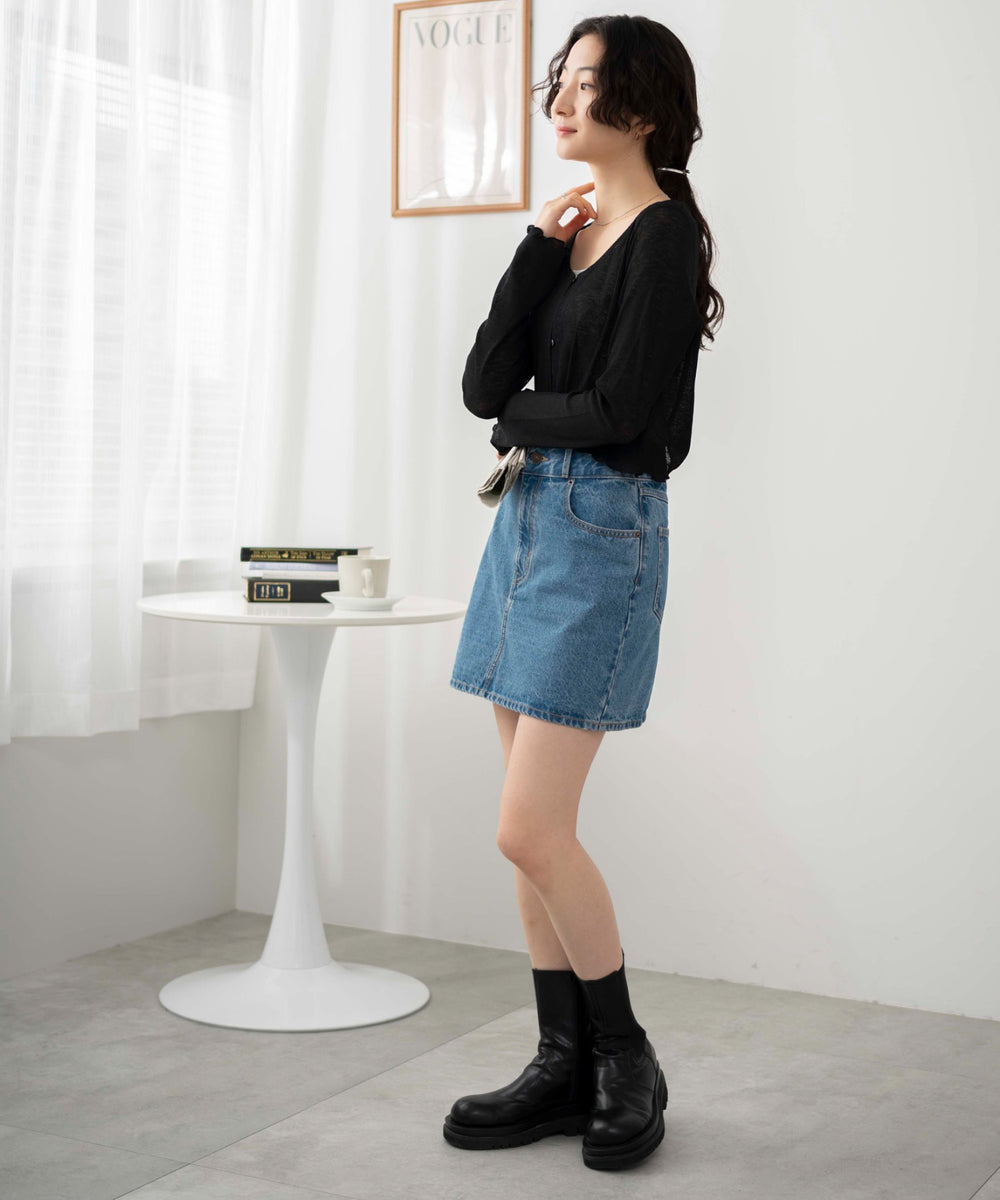 ブラック モデル：163cm F着用