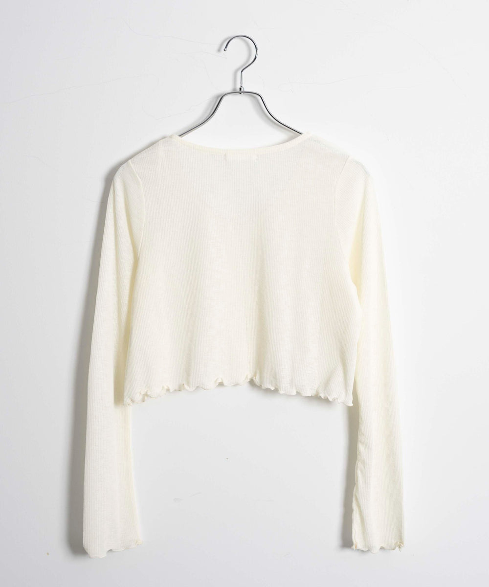 シアーカーディガン