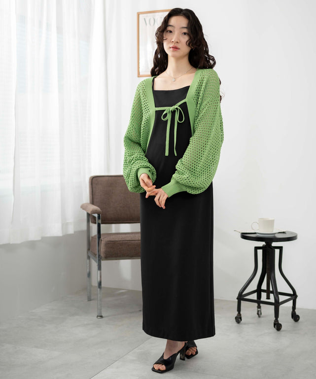 グリーン モデル：163cm F着用