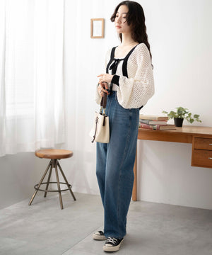 ホワイト　モデル:163cm F着用