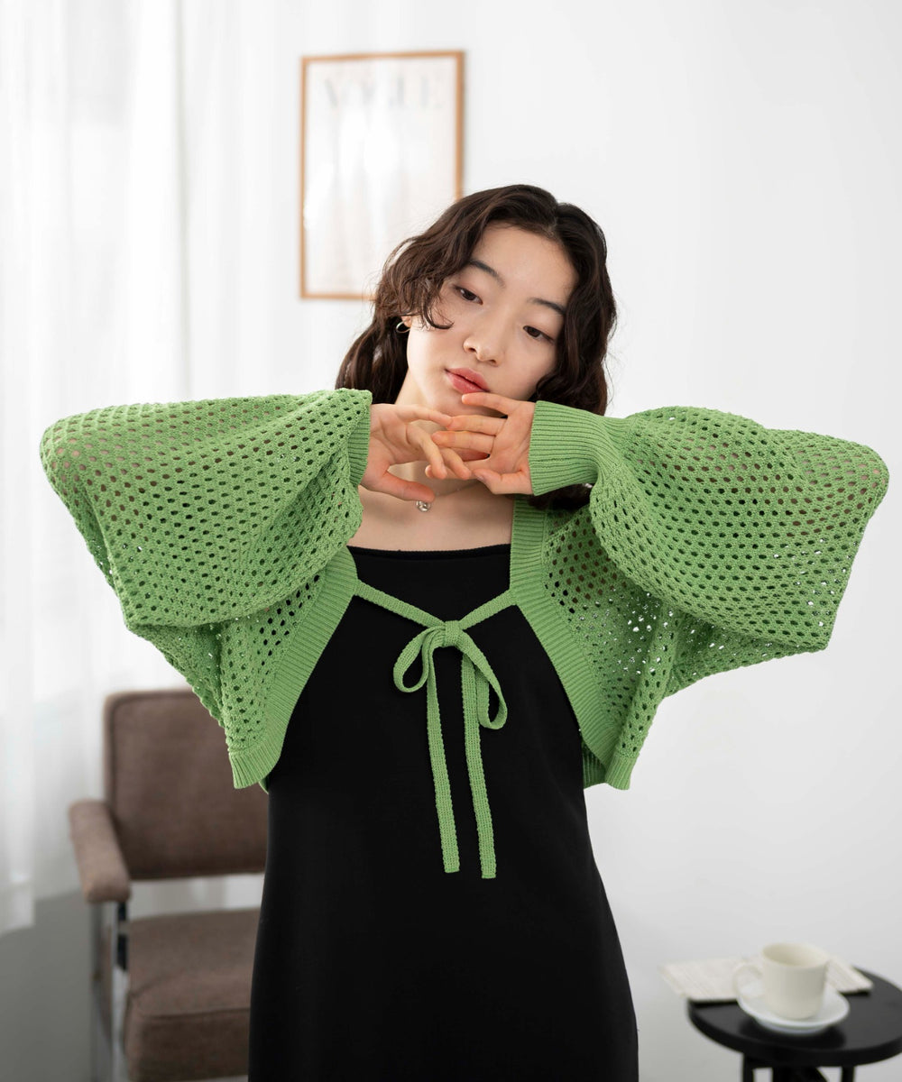 グリーン モデル：163cm F着用