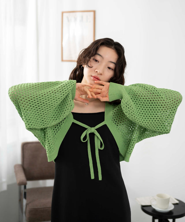 グリーン モデル：163cm F着用