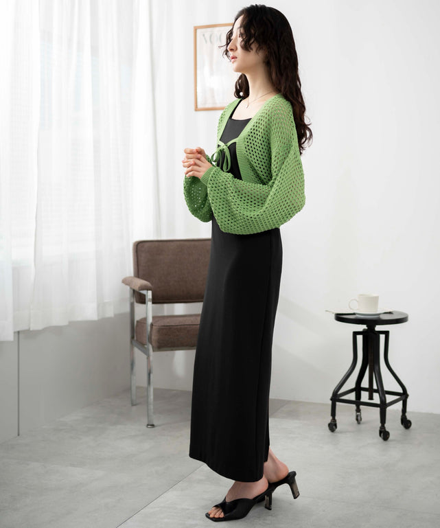 グリーン モデル：163cm F着用