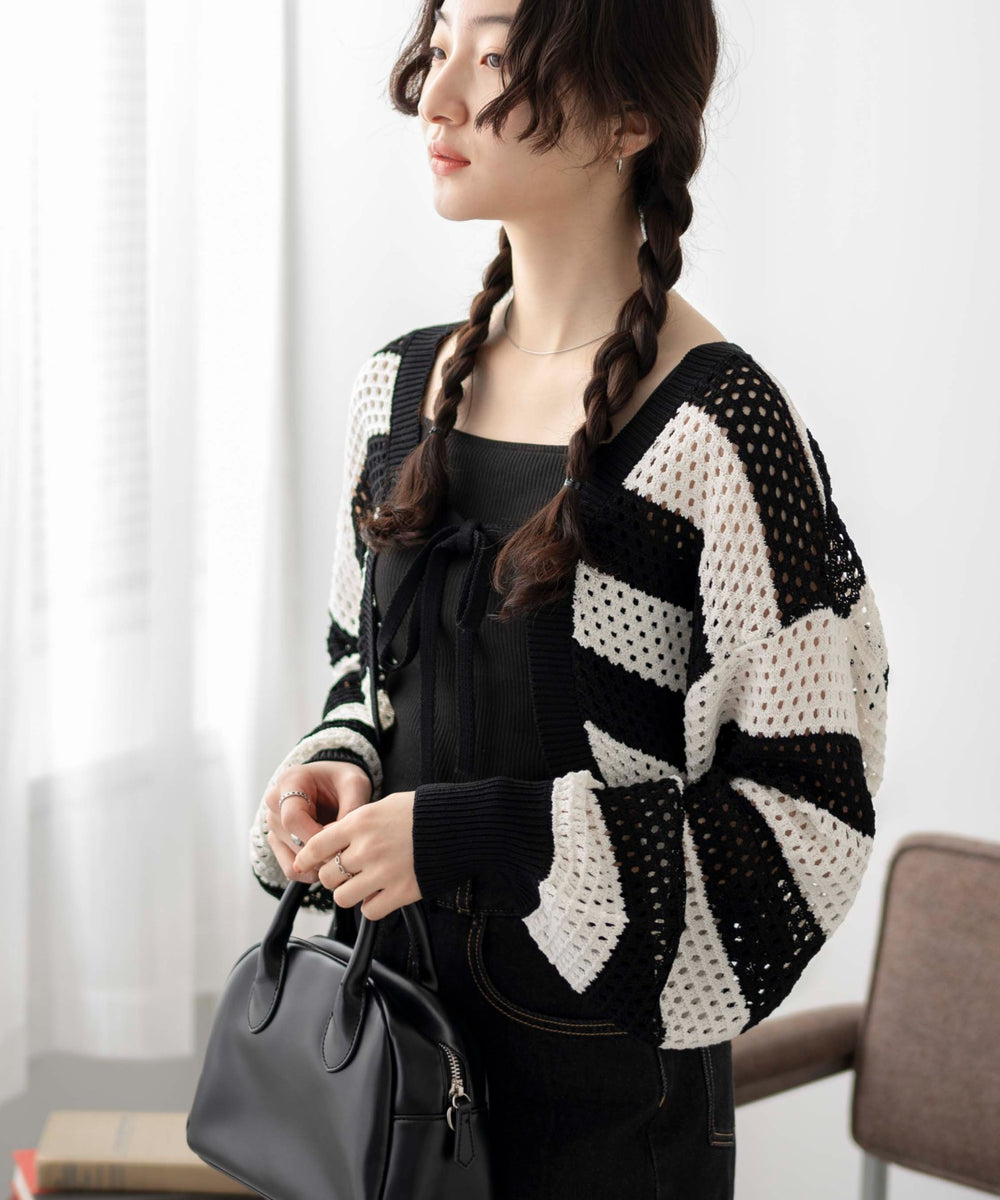 ブラックボーダー　モデル:163cm F着用