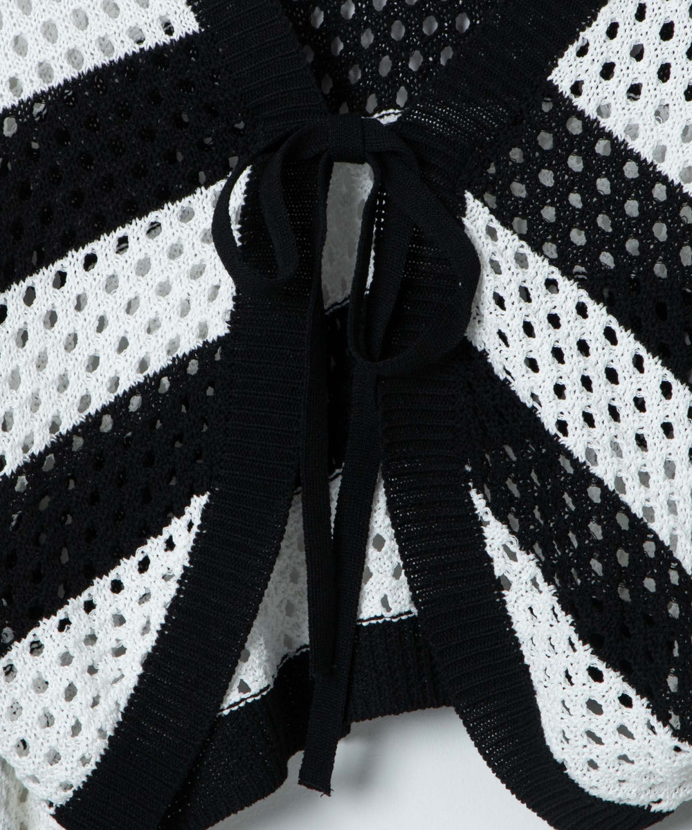 メッシュリボンボレロ