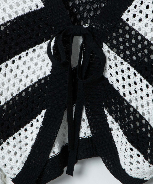 メッシュリボンボレロ